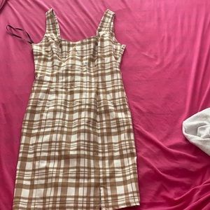 Plaid Dress